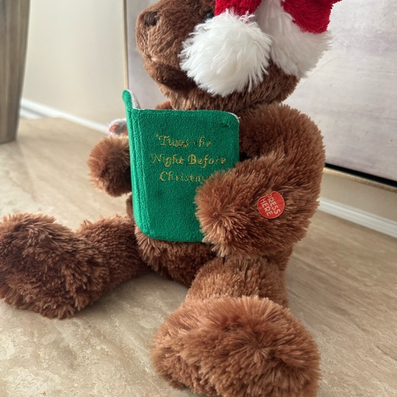 Gund Story time Bear Plush 2006 Twas the Night Before Christmas Gift 12” - Picture 4 of 13